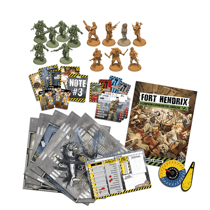 ASMODEE - Zombicide: Fort Hendrix (Inglés) - Gamesmart - Asmodee