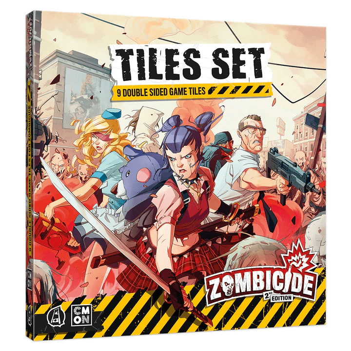 ASMODEE - Zombicide: Tile Set (Inglés) - Gamesmart - Asmodee