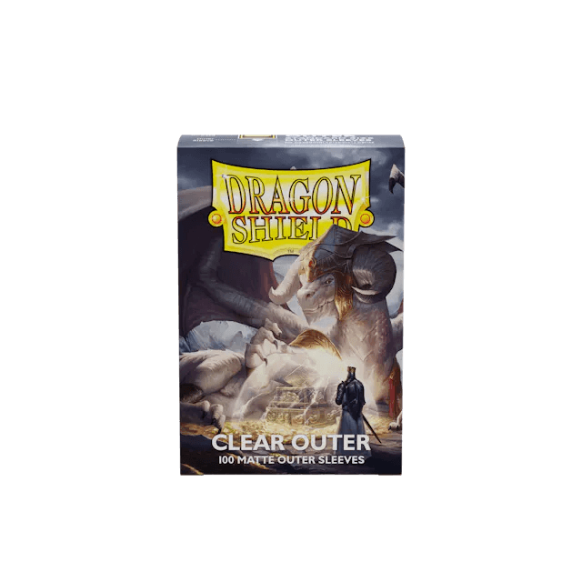 Dragon Shield - Outer Sleeves Clear Matte - Gamesmart