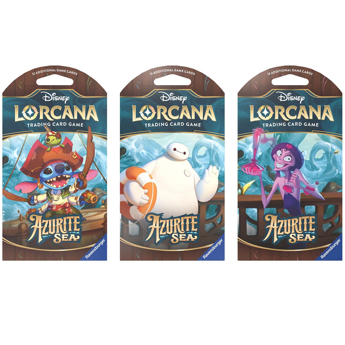 Lorcana - Azurite Sea Booster Pack Set 6 (Inglés)