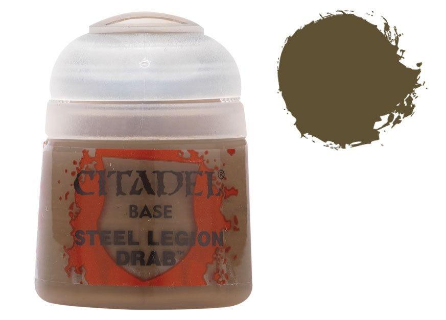 Base - Steel Legion Drab 12ML - Gamesmart - Citadel
