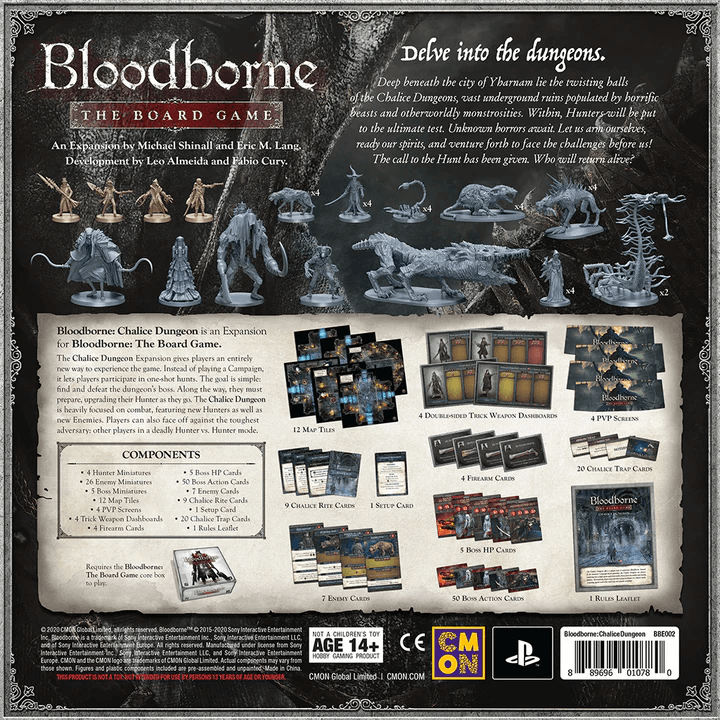 ASMODEE - Bloodborne The Board Game: Chalice Dungeon Expansion (Inglés)