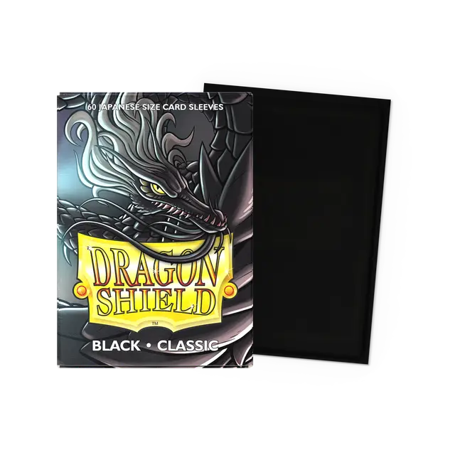 Dragon Shield - Micas Small JPN Size Classic Black c/60