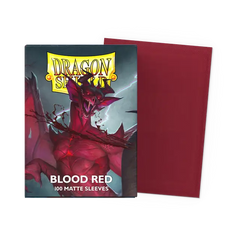 Dragon Shield - Micas Matte STND Blood Red c/100