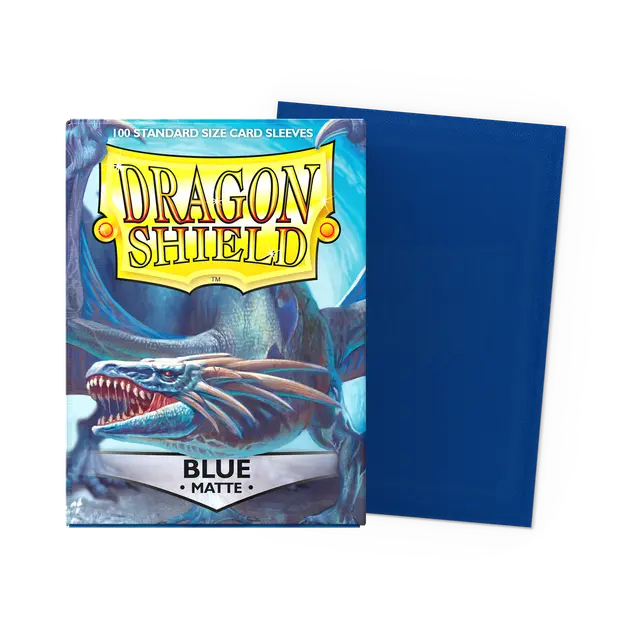 Dragon Shield - Micas Matte STND Blue c/100