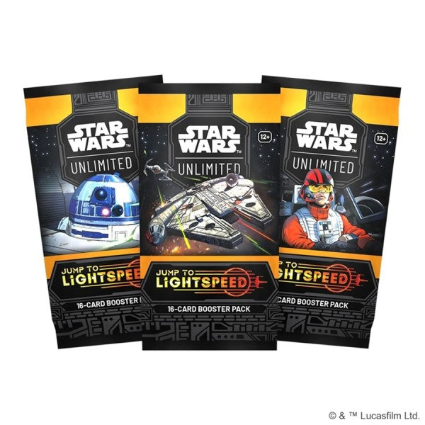 Star Wars Unlimited - Jump to Lightspeed Booster Box Display c/24 packs