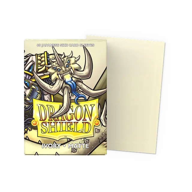 Dragon Shield - Micas Matte Small JPN Size: Ivory c/60