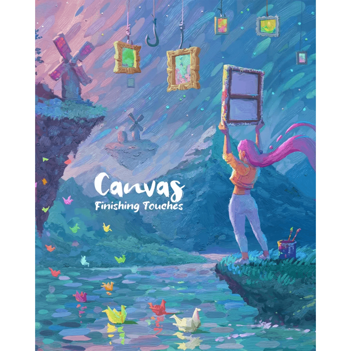 Asmodee - Canvas Finishing Touches (Inglés)