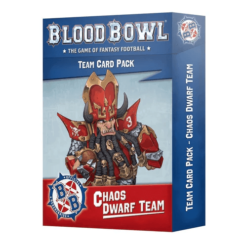 CARTAS - Blood Bowl Chaos Dwarf Team (Inglés) - Gamesmart - Games Workshop