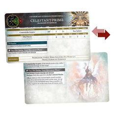 CARTAS - Warscroll Stormcast Eternals (Inglés) - Gamesmart - Games Workshop
