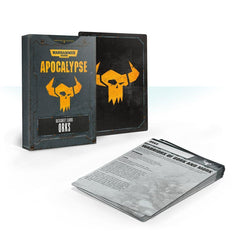 CARTAS - WH40K Apocalypse Datasheet Cards Orks (Ingles) - Gamesmart - Games Workshop