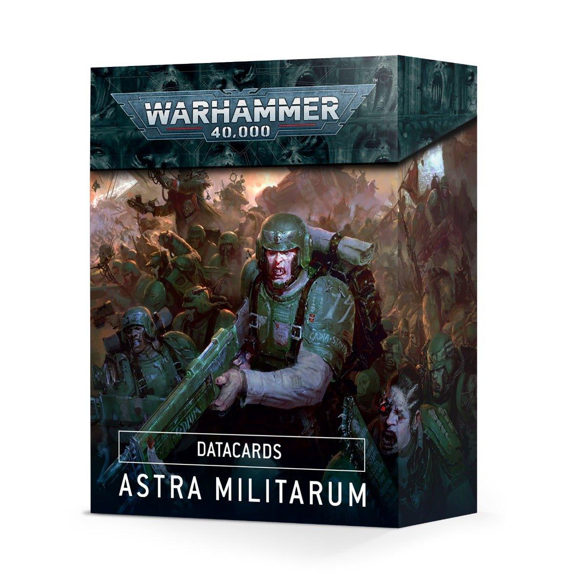 CARTAS - WH40K Datacards Astra Militarum (Inglés) - Gamesmart - Games Workshop