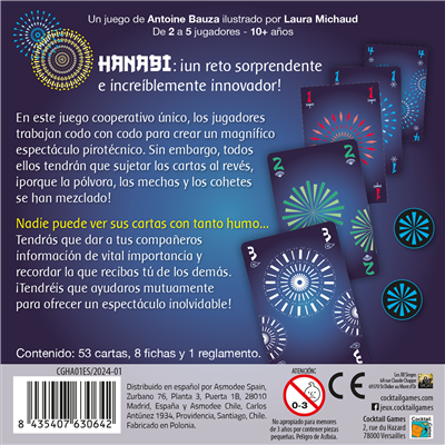 ASMODEE - Hanabi (Español)