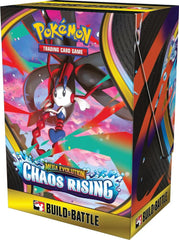 Pokémon - Mega Evolution: Chaos Rising Build & Battle Box Display (Inglés)