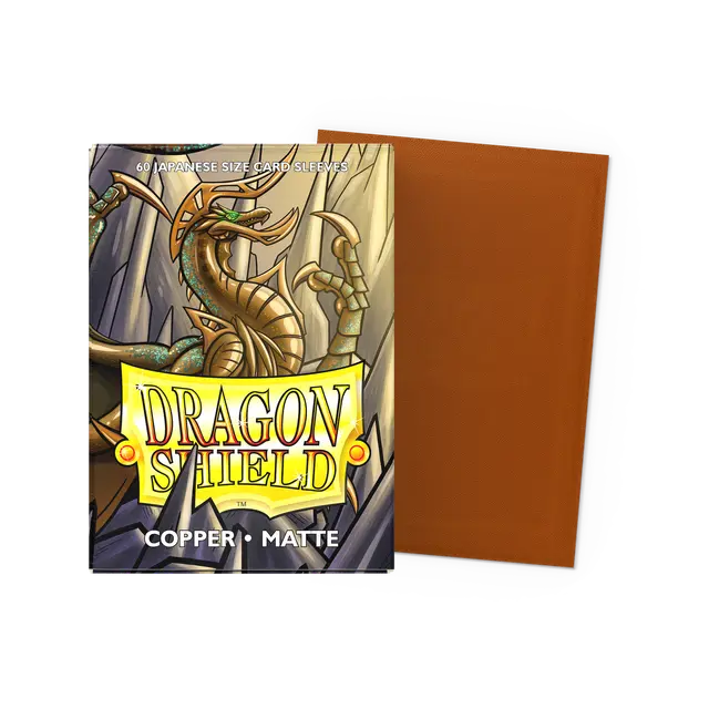 Dragon Shield - Micas Matte Small JPN Size: Copper c/60