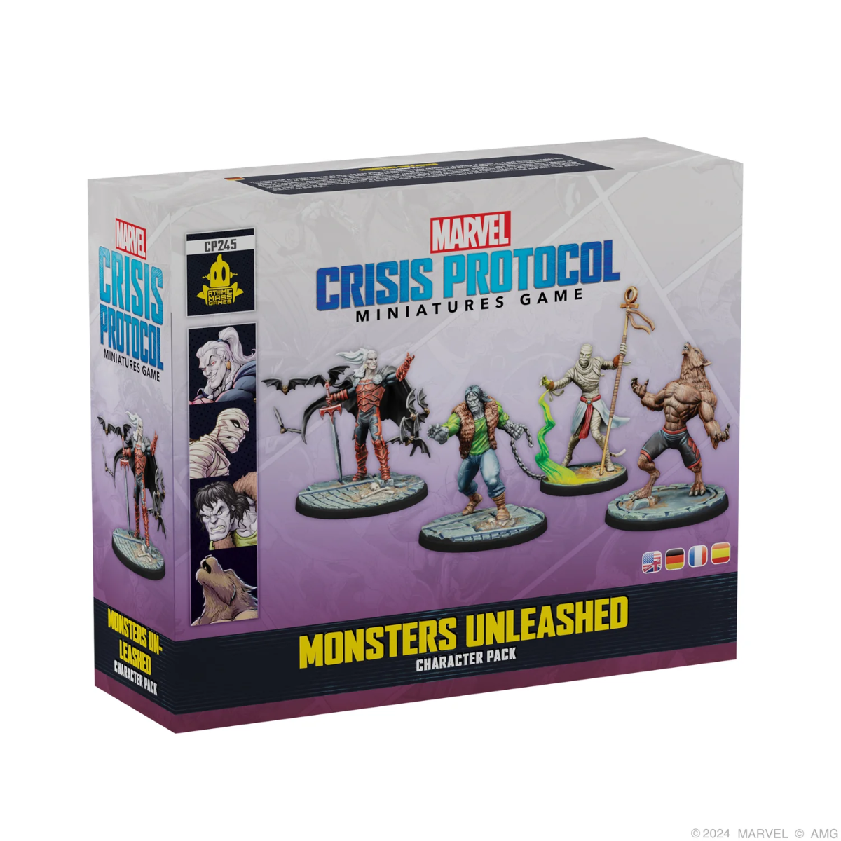 ASMODEE - Marvel Crisis Protocol: Monsters Unleashed Pack (Inglés)