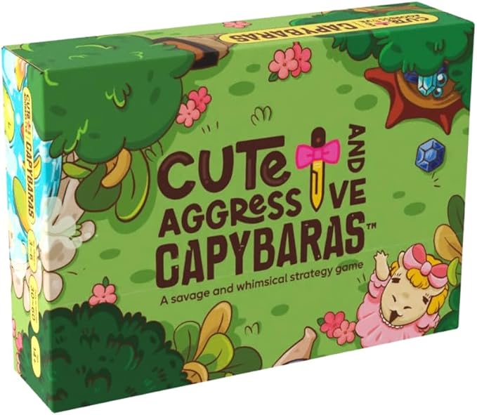 ASMODEE - Cute & Aggressive Capybaras (Inglés)