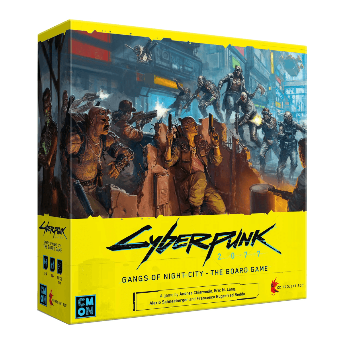 ASMODEE - Cyberpunk 2077: Gangs of Night City (Inglés)
