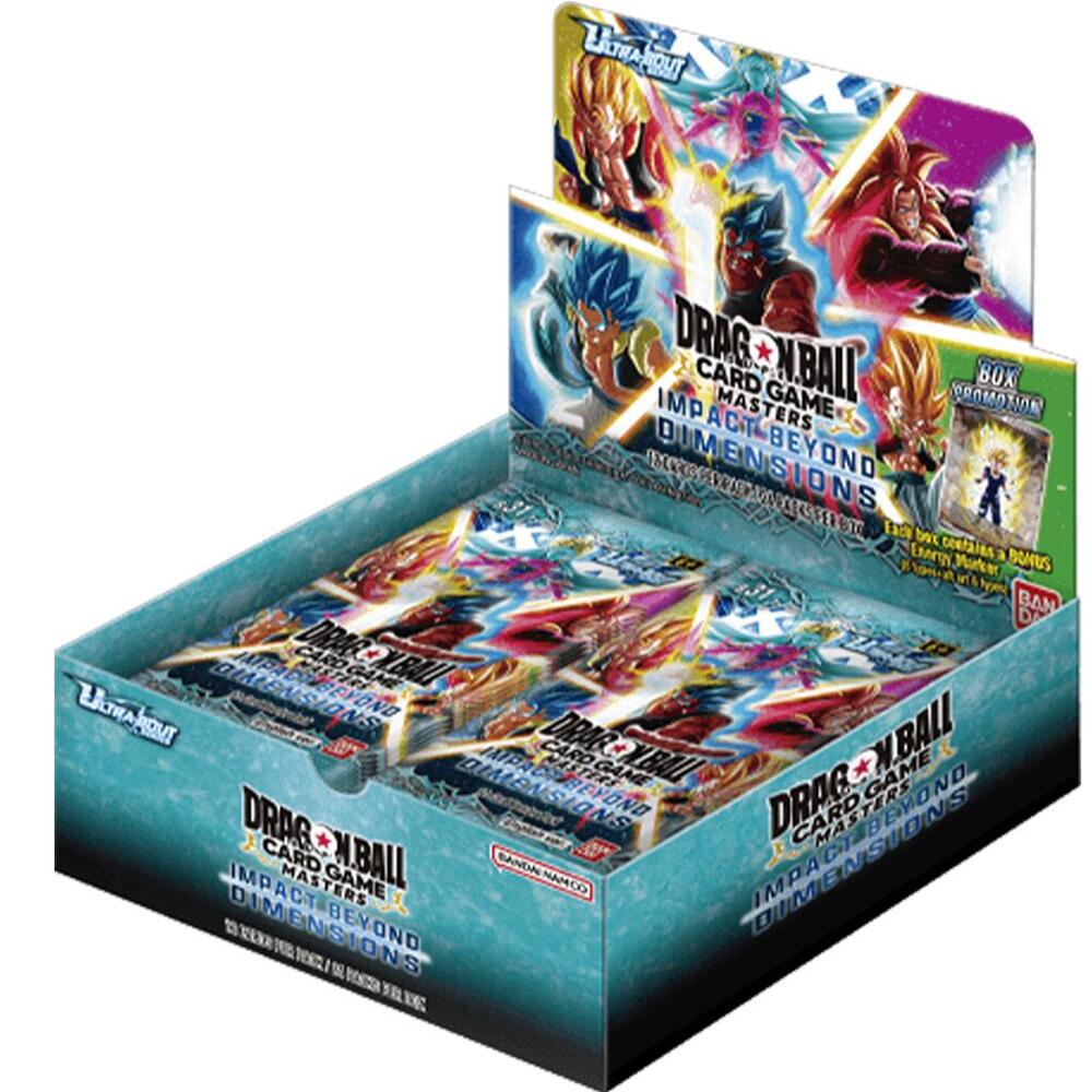 Dragon Ball - Super Card Game Masters: Impact Beyond Dimensions Booster Display (Inglés)