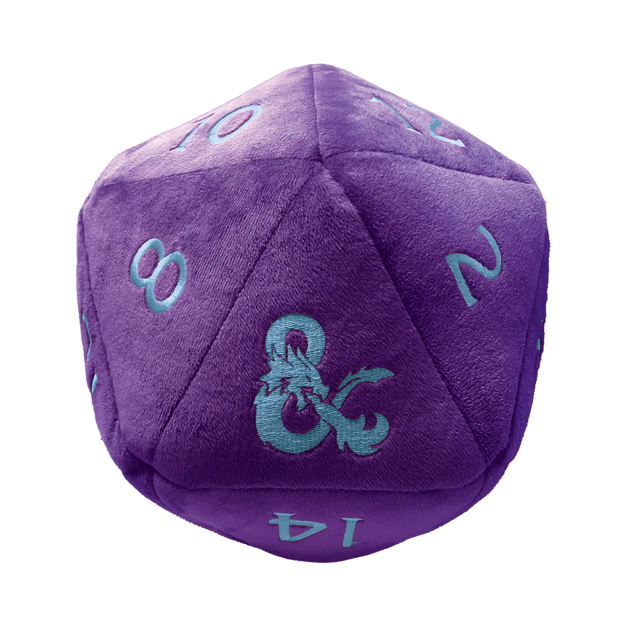 Ultra Pro - The Shattered Obelisk Underdark Jumbo Dice Plush Purple for Dungeons & Dragons - Gamesmart