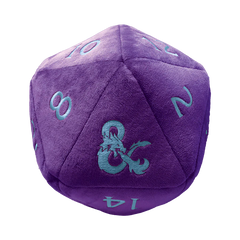 Ultra Pro - The Shattered Obelisk Underdark Jumbo Dice Plush Purple for Dungeons & Dragons - Gamesmart