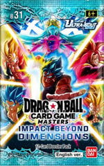 Dragon Ball - Super Card Game Masters: Impact Beyond Dimensions Booster Display (Inglés)