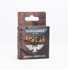 Dados - WH40K Imperial Agents Dice - Gamesmart - Games Workshop