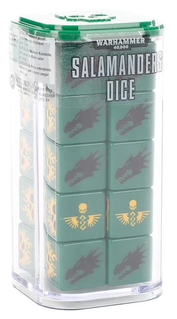 Dados - WH40K Salamanders - Gamesmart - Games Workshop