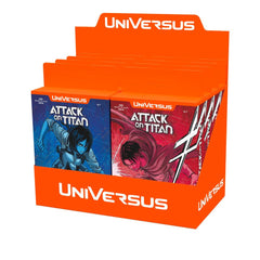 ASMODEE - Attack on Titan: Battle for Humanity Clash Deck Display (Inglés)