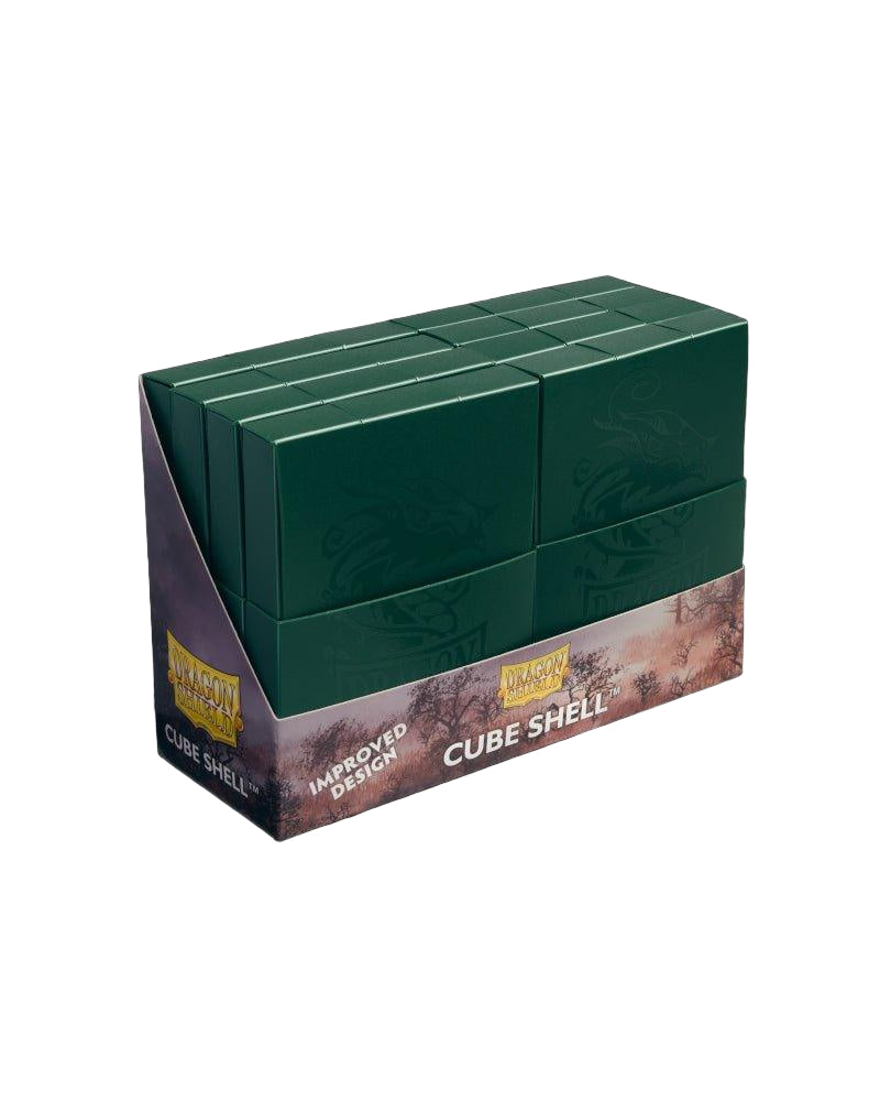 Dragon Shield - Cube Shell Forest Green – Gamesmart