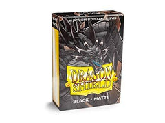 Dragon Shield - Micas Small JPN Size Black Matte c/60 - Gamesmart