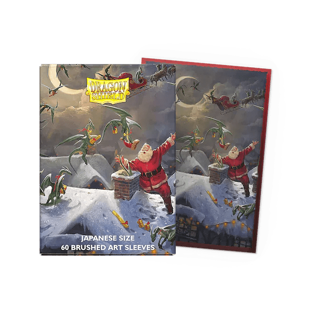 Dragon Shield - Micas Small JPN Size Brushed Art Christmas 2023 c/60 - Gamesmart