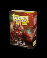 Dragon Shield - Micas Small JPN Size Peach Dual Matte c/60 - Gamesmart - Dragon Shield
