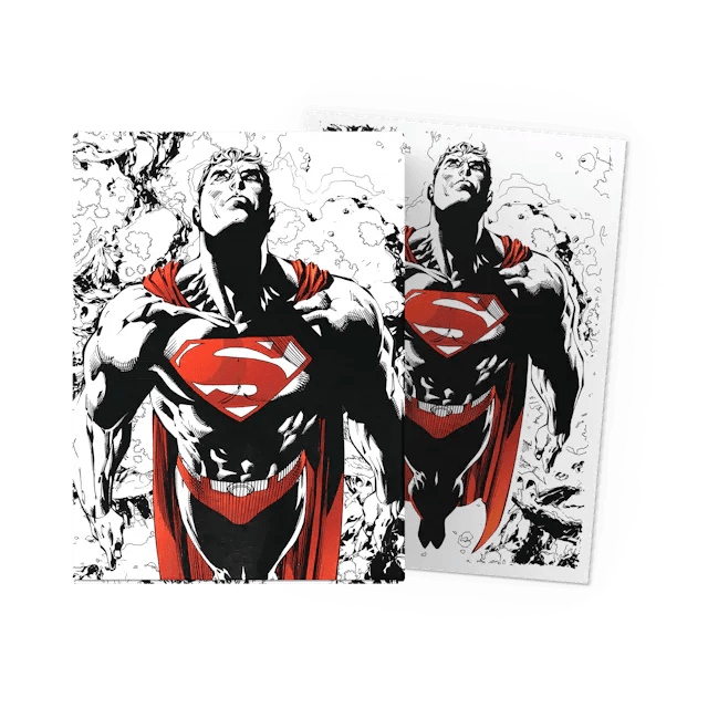 Dragon Shield - Micas STND Art Dual Superman Core Matte c/100 - Gamesmart - Dragon Shield