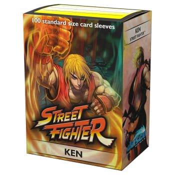 Dragon Shield - Micas STND Art Street Fighter Ken c/100 - Gamesmart