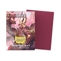 Dragon Shield - Micas STND Dual Red Gold Anniversary Special Edition c/100 Matte - Gamesmart - Gamesmart