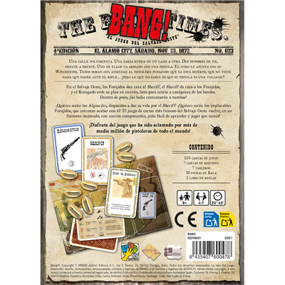 ASMODEE - Bang! (Español)