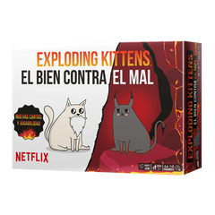 ASMODEE - Exploding Kittens: Bien vs Mal (Español)
