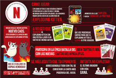 ASMODEE - Exploding Kittens: Bien vs Mal (Español)