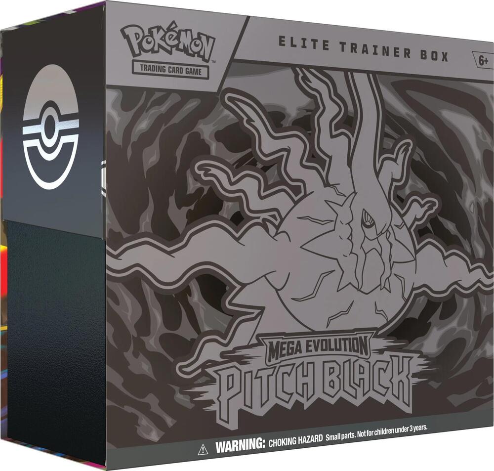 Pokémon - Mega Evolution: Pitch Black Elite Trainer Box (Inglés)