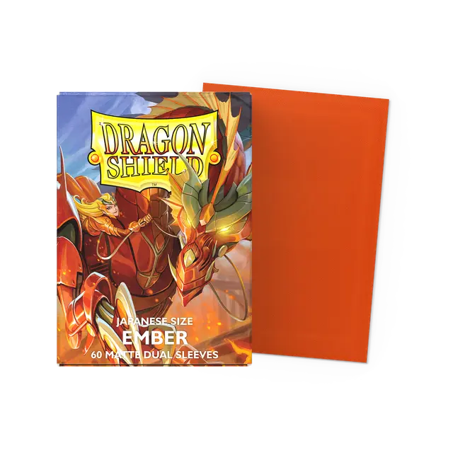 Dragon Shield - Micas Matte Small JPN Size Dual: Ember c/60