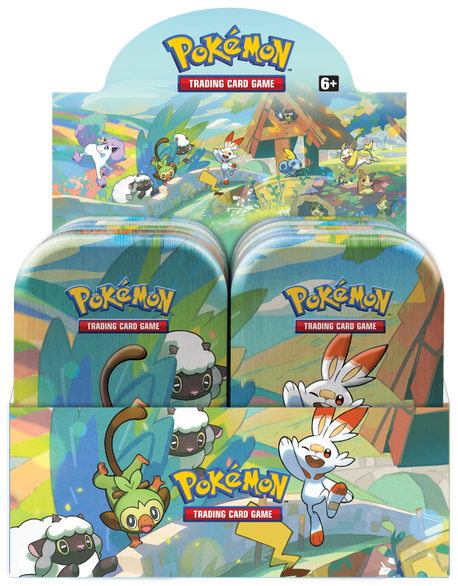 Pokémon - Galar Pals Mini Tin Display c/10 (Inglés)