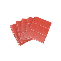 Gamegenic - 18 Pocket Pages Sideloading Display Red c/50 - Gamesmart - Gamegenic