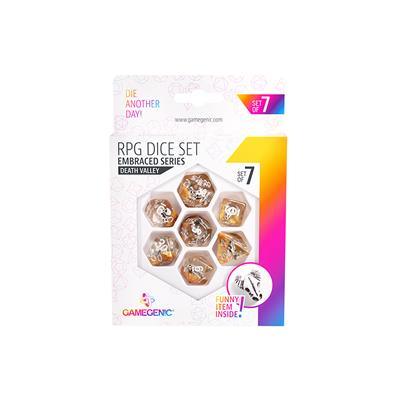 Gamegenic - Embraced Series Death Valley RPG Dice Set (7pcs) - Gamesmart