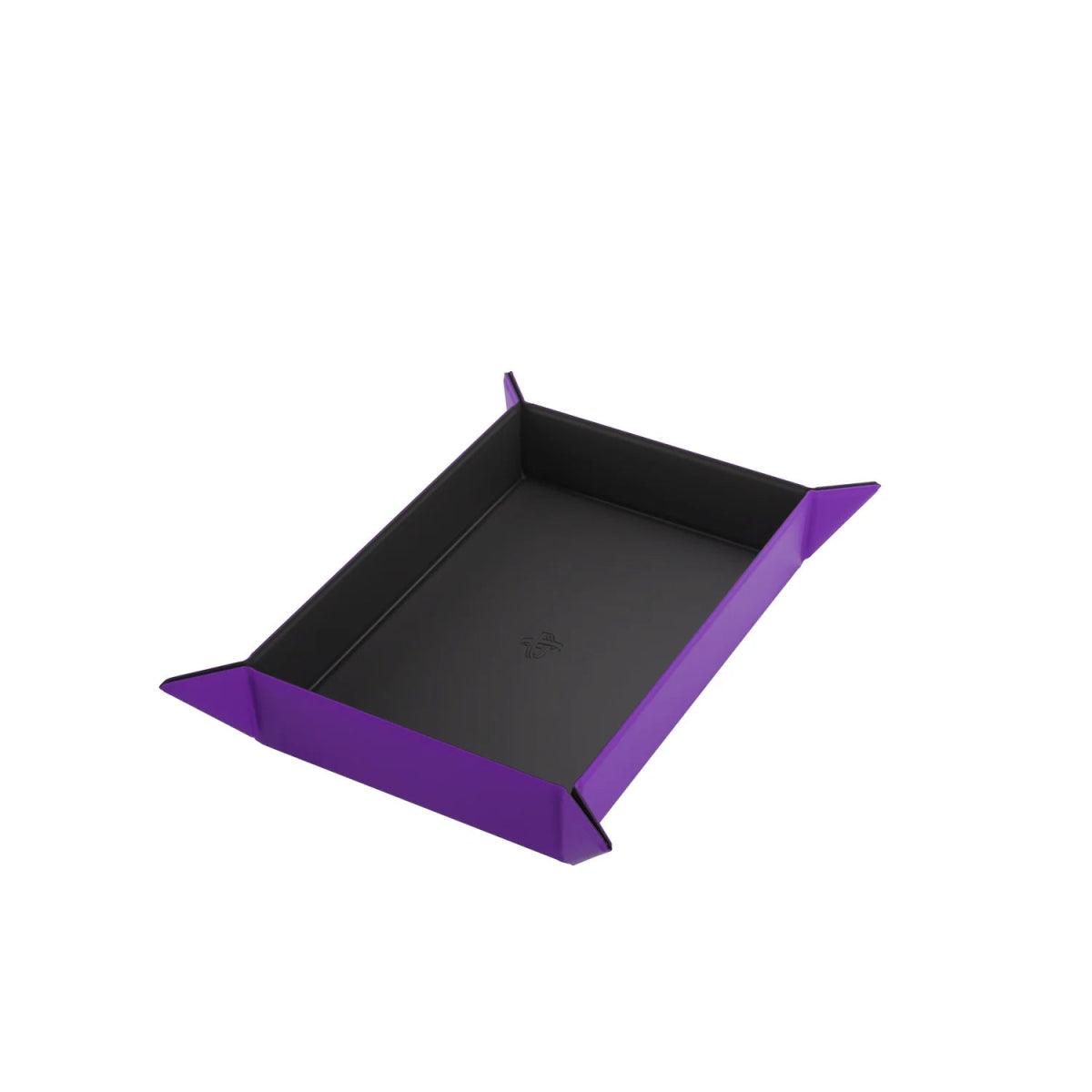 Gamegenic - Magnetic Dice Tray Rectangular Black/Purple - Gamesmart - Gamegenic