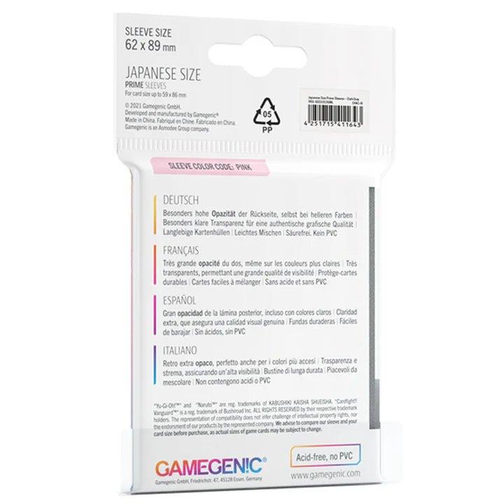 Gamegenic - Micas Japanese Size Prime Dark Gray c/60 - Gamesmart - Gamegenic