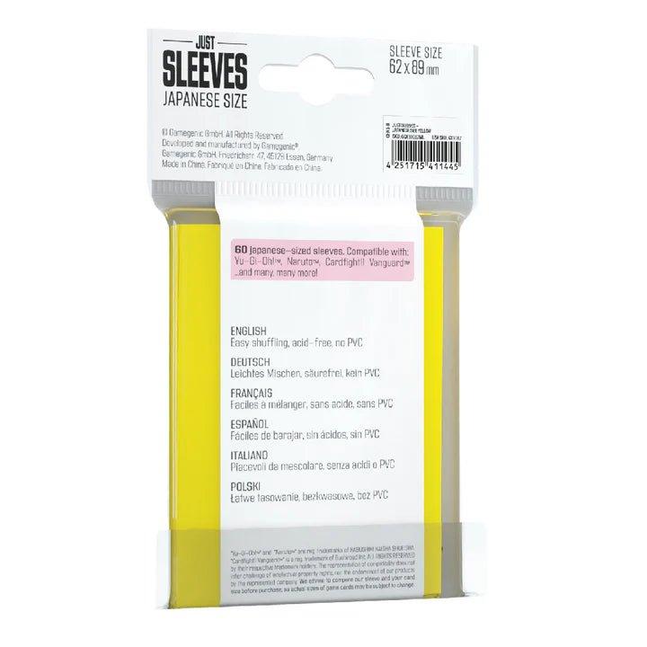 Gamegenic - Micas Just Japanese Size Yellow c/60 - Gamesmart - Gamegenic