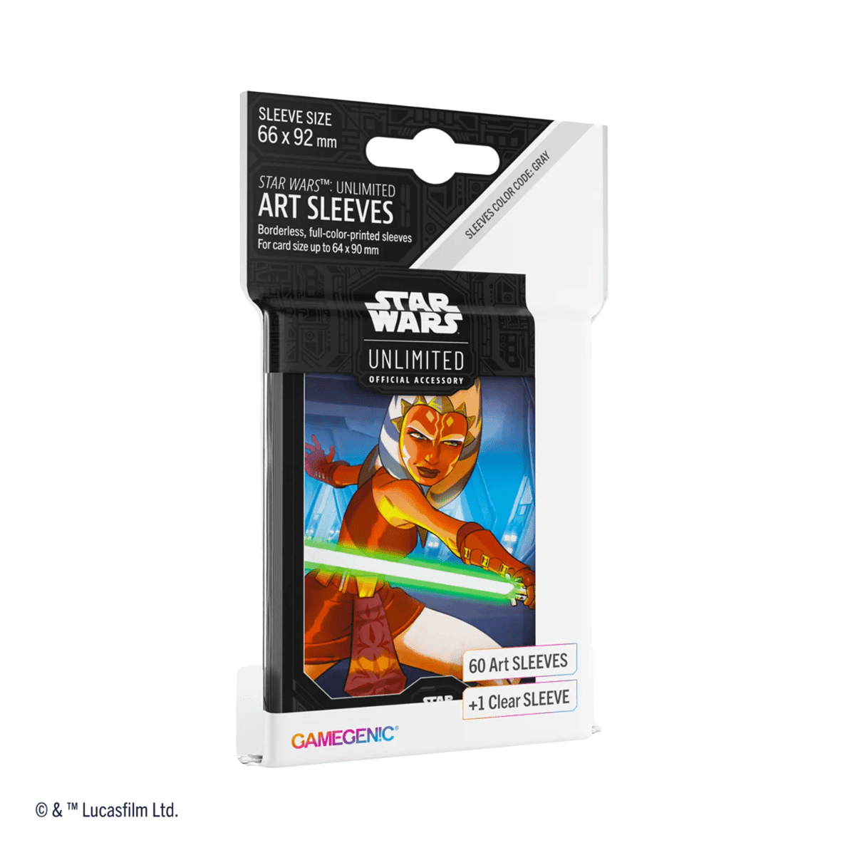 Gamegenic - Micas STND Art Star Wars Unlimited: Ahsoka Tano c/60 - Gamesmart - Asmodee