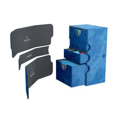 Gamegenic - Stronghold Deck Box 200+ Blue - Gamesmart