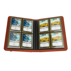 Gamegenic - Zip - Up Album 8 Pocket Red - Gamesmart - Asmodee